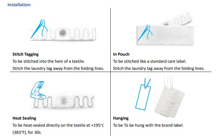 패브릭-RFID-세탁-태그-설치-Ayrix지침