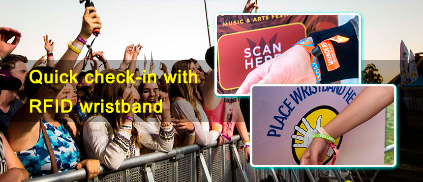 RFID Bracelets music festivals#